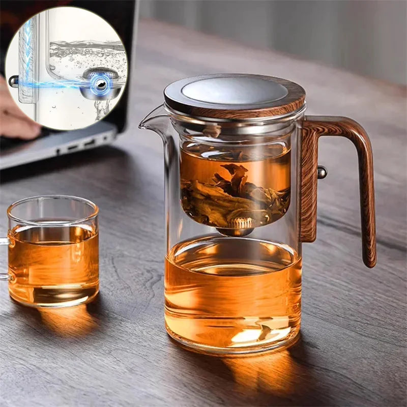 Glass Teapot with Magnetic Tea Infuser